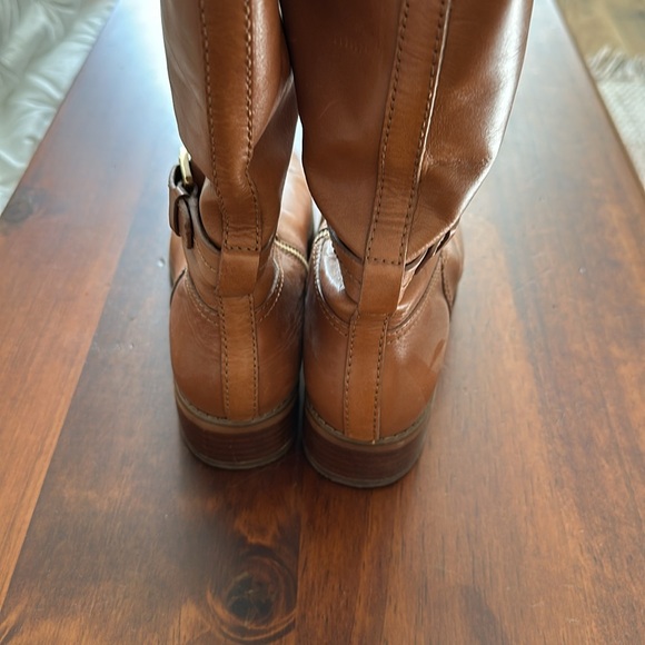 MICHAEL KORS Stockard Leather Tall Riding Boot - Picture 4 of 7